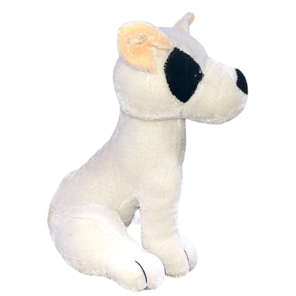Jack Russell French Bulldog Plush Crane Prize Sitting Puppy Dog A Mart Corp - Picture 4 of 7